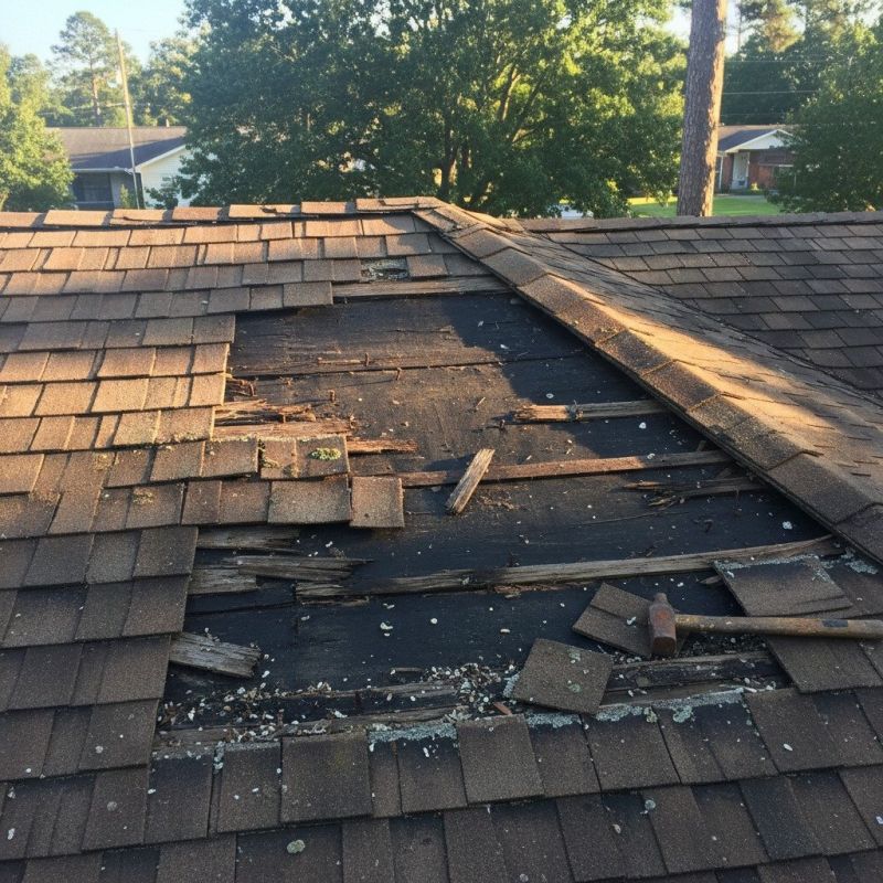 Damaged Roof Repair